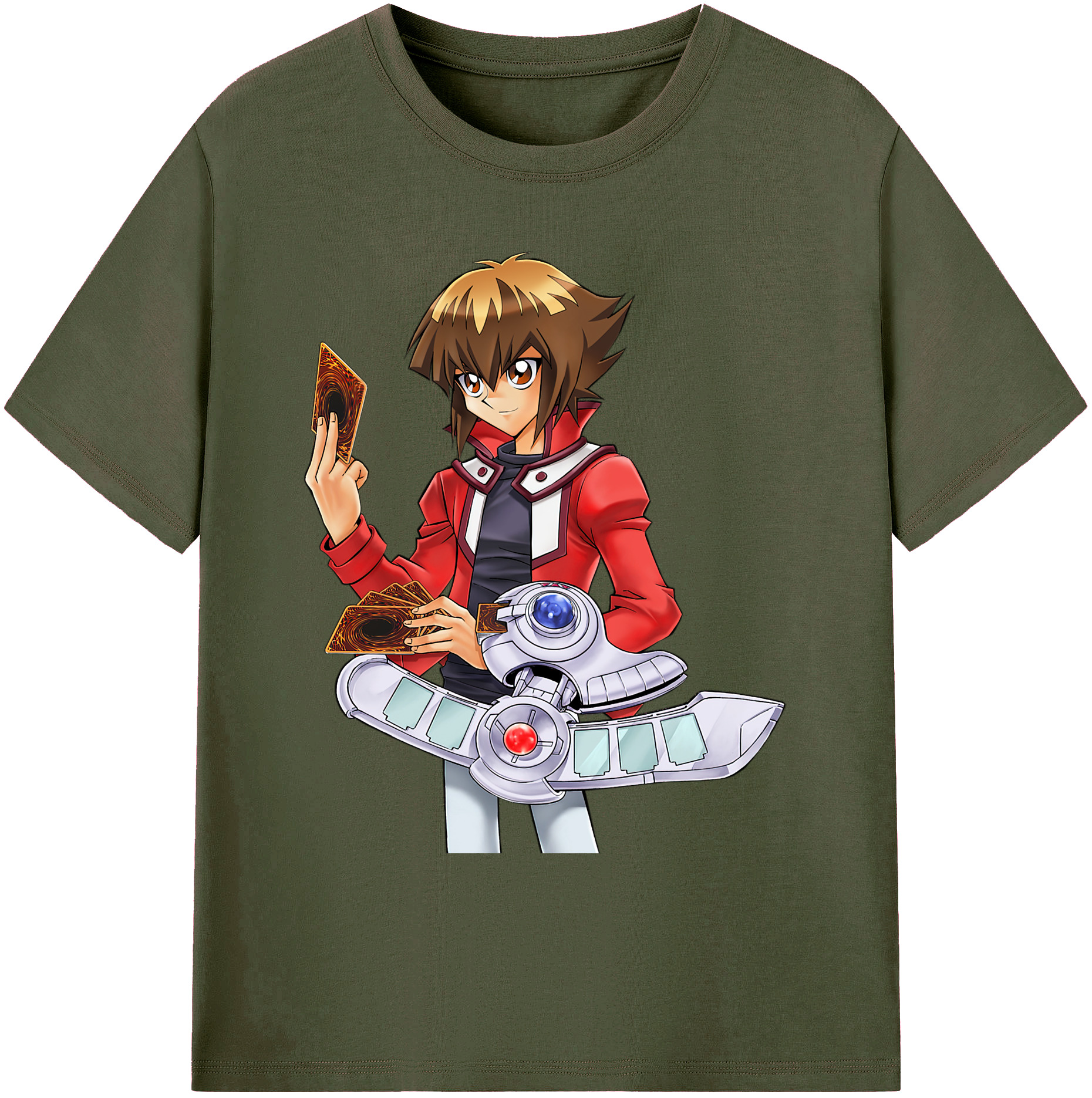 （画像用） 遊☆戯☆王 Yu-Gi-Oh! 綿100％ メンズ半袖Tシャツ｜肌触りやわらか＆通気性